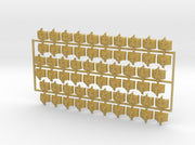 60x Divine Word: Shoulder Insignia pack 3d printed