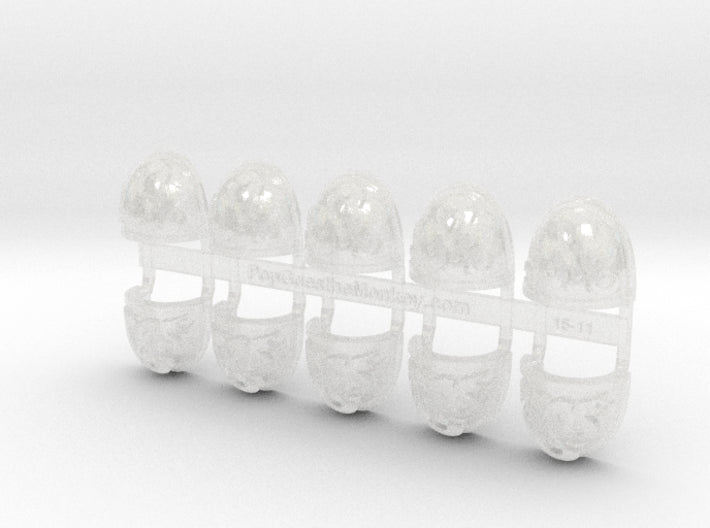 10x Iron Snakes - G:4a Shoulder Pads 3d printed