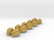 5x Makodon - T:3a Tartaros Shoulder Sets	 3d printed