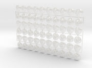 60x Clenched Fist - Shoulder Insignia pack 3d printed