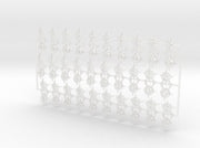 60x Evil Eye - Shoulder Insignia pack 3d printed