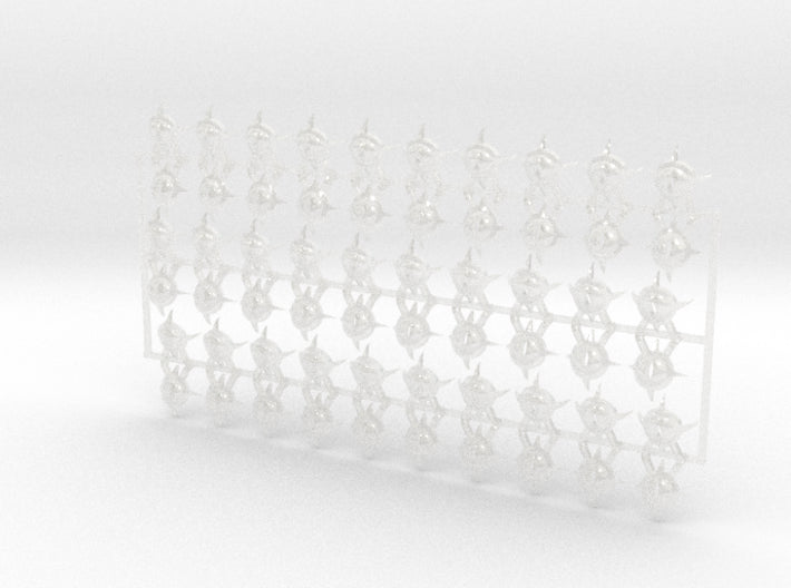 60x Evil Eye - Shoulder Insignia pack 3d printed