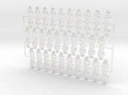 60x Iron Heads : Shoulder Insignia pack 3d printed