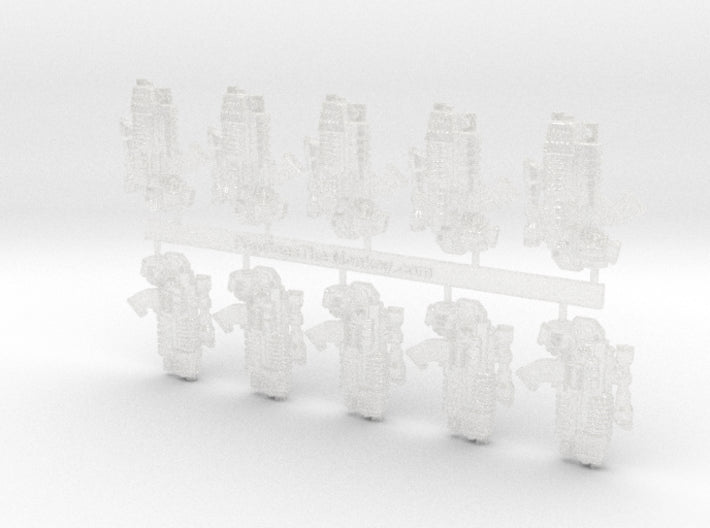 10x Plasfire BC1 w/Scope 3d printed