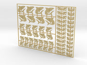 Makodons - Flat Vehicle Insignia pack 3d printed