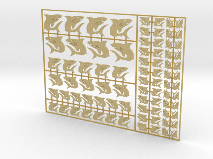 Makodons - Flat Vehicle Insignia pack 3d printed