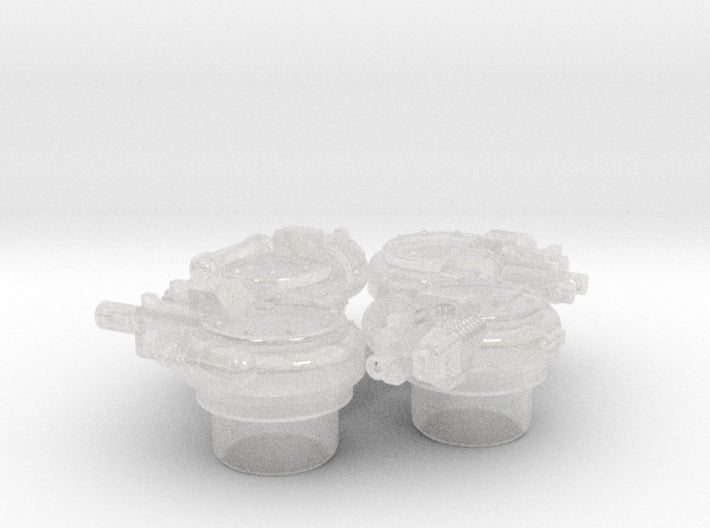 4 Piece Combo - R1 Hatch Turrets 3d printed