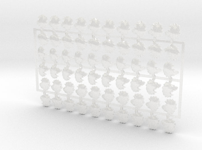 60x Warhawks - Left &amp; Right Shoulder Insignias 3d printed