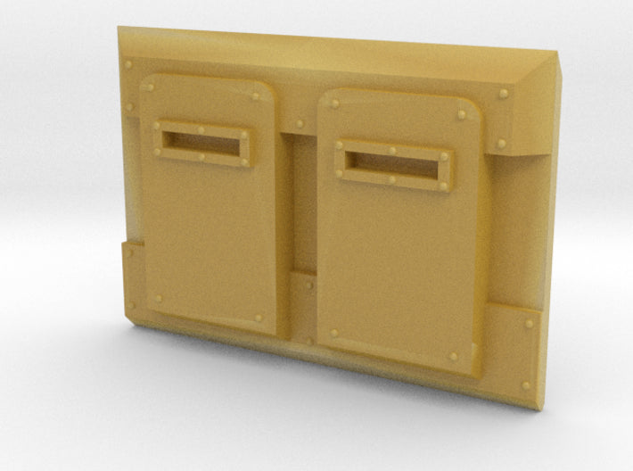 Blank : Mark-2 APC Frontplate 3d printed