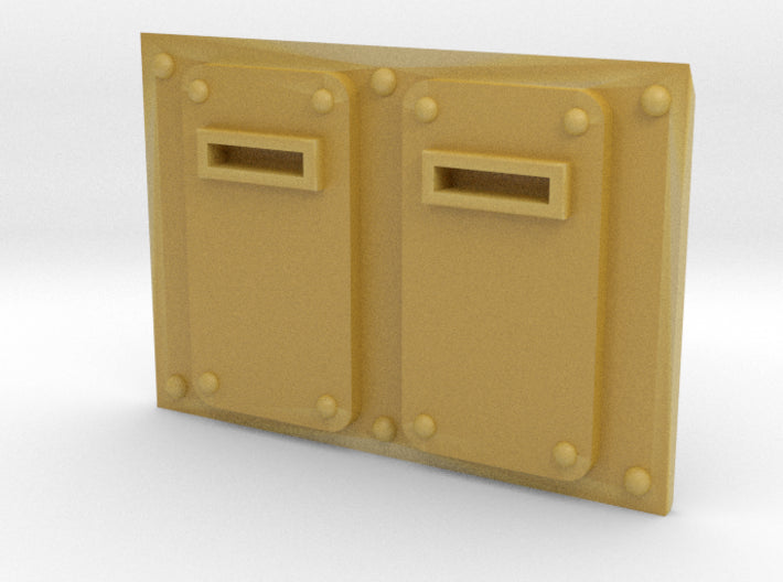 Blank : Mark-1 APC Frontplate 3d printed