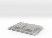 Spiked Maltese Cross : Mark-2 APC Frontplate 3d printed