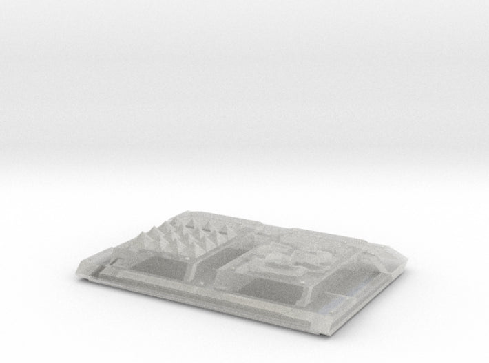 Spiked Maltese Cross : Mark-2 APC Frontplate 3d printed