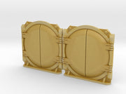 Blank : Mark-1 APC Round Doors 3d printed
