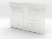 Maltese Cross : Mark-1 APC Frontplate 3d printed