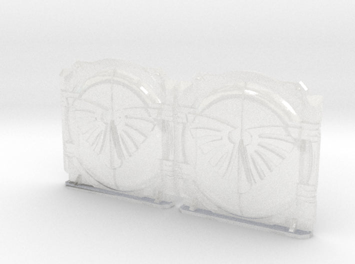 Blood Wing : Mark-1 APC Round Doors 3d printed