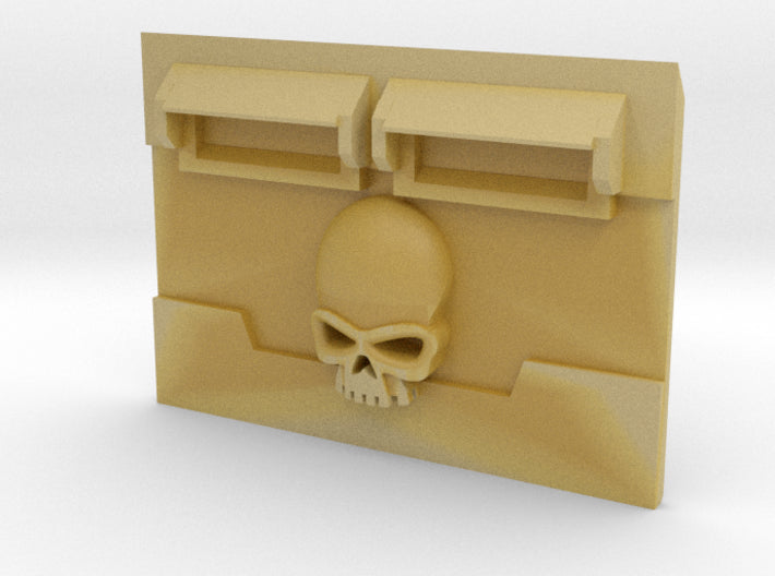 Skull : Standard APC Frontplate 3d printed