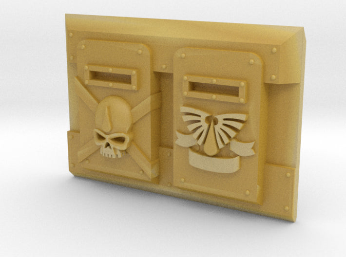 Death Team : Mark-2 APC Frontplate 3d printed