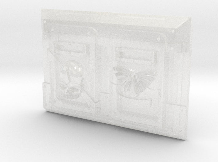 Death Team : Mark-2 APC Frontplate 3d printed