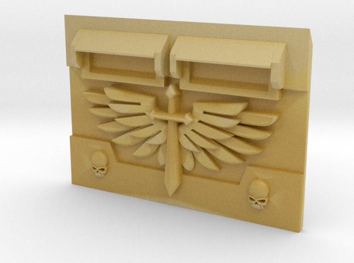 Winged Sword : Standard APC Frontplate 3d printed