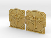 Winged Death Sword : Mark-2 APC Round Doors 3d printed