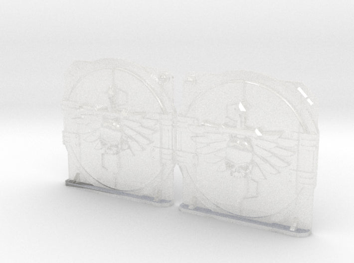 Death Angels : Mark-2 APC Round Doors 3d printed