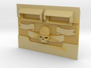 Skull Banner : Standard APC Frontplate 3d printed