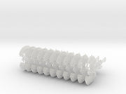 11x Double RotoAxe: Hurstwic 3d printed