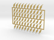 Lightning Bolt - Shoulder Insignia pack 3d printed