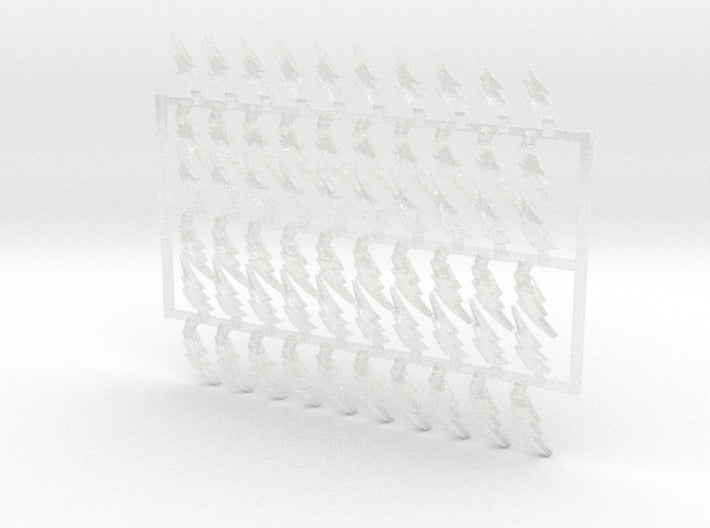 Lightning Bolt - Right Shoulder Insignias 3d printed