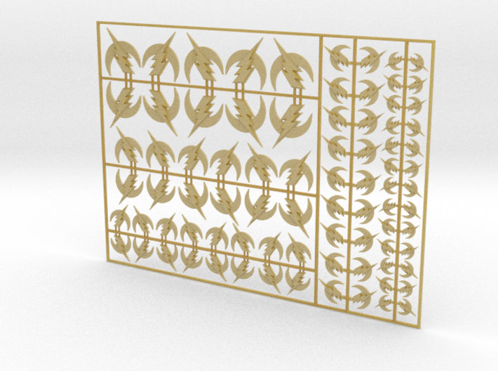 Storm Raiders - Flat Vehicle Insignia pack 3d printed