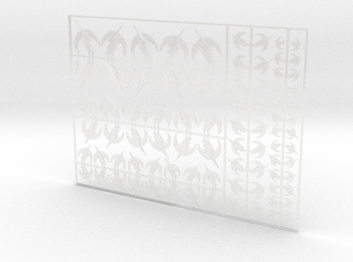 Storm Raiders - Flat Vehicle Insignia pack 3d printed