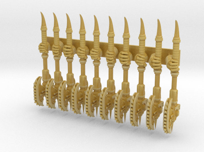 10x RotoAxe: Khrom (Left-Handed) 3d printed