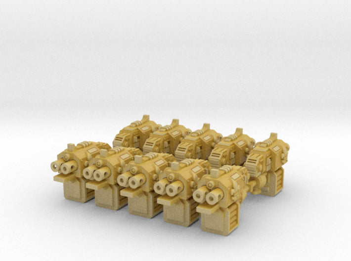 10x Fleur-De-Lis : Small Hand Blitz Pistols (L&amp;R) 3d printed