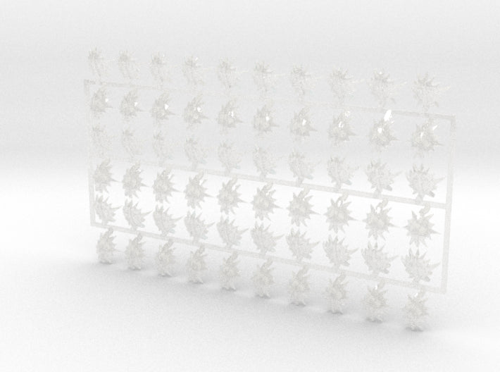 60x Consecrated Blades - Shoulder Insignia pack 3d printed