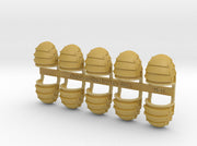 10x Blank - G:1b Shoulder Pads 3d printed