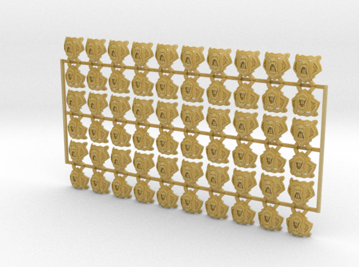 60x Ursa Magna - Shoulder Insignia pack 3d printed
