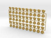 60x Angry Marines - Shoulder Insignia pack 3d printed