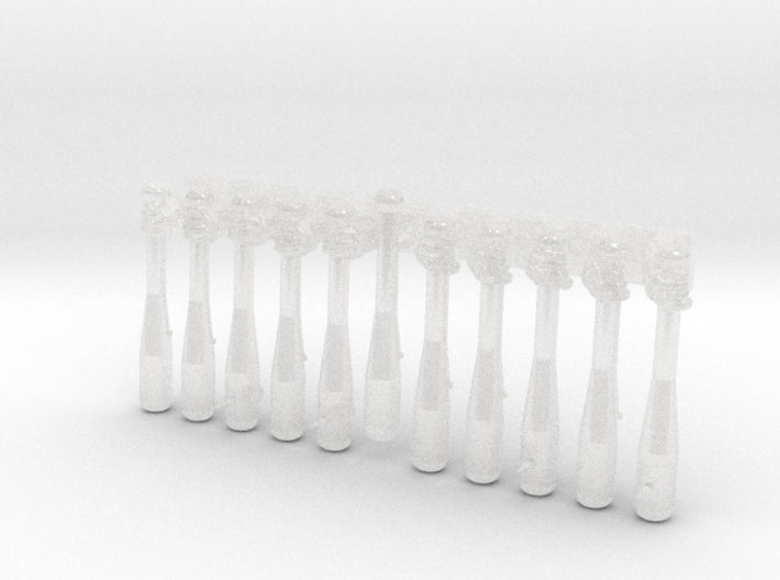 11x Angry Bats 3d printed