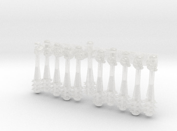 11x Negan Bats 3d printed