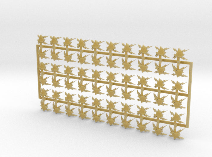 60x Thunder Eagles - Shoulder Insignia pack 3d printed