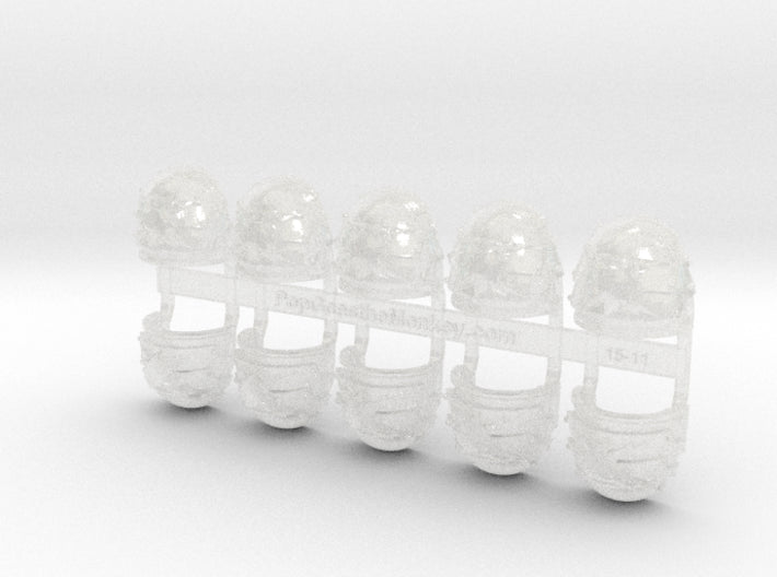 10x Thunder Eagles - G:1b Shoulder Pads 3d printed