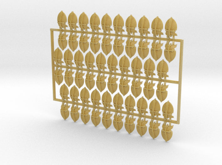 60x Blades of Vengeance - Shoulder Insignia pack 3d printed