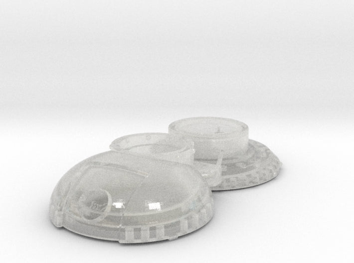 Phobos Battle Tank: Base Turret (Convertible) 3d printed