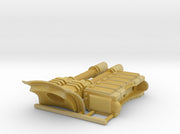 Phobos Battle Tank: Twin Laser Turret Weapon 3d printed