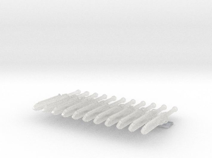 11x Roto-Spear: Thresher 3d printed