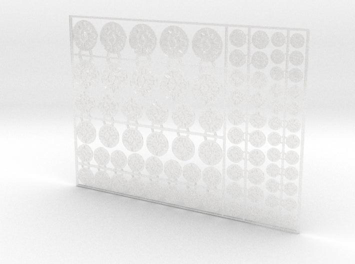 Consecrators - Flat Vehicle Insignia pack 3d printed