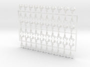 60x Phoenix Crest - Shoulder Insignia pack 3d printed