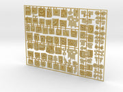 Orc Glyphs 1 - Flat Vehicle Insignia pack 3d printed