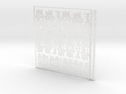 Orc Skulls &amp; Jaws - Flat Vehicle Insignia pack 3d printed