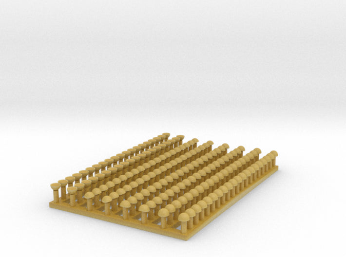2mm Rivet Heads -Variety Pack 3d printed